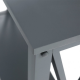 Odkládací konzolový stolek SONET, tmavě šedá