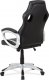 Kancelářská židle KA-V507 GREY, šedá/černá ekokůže