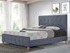 Čalouněná postel BALDER NEW 180x200, šedá