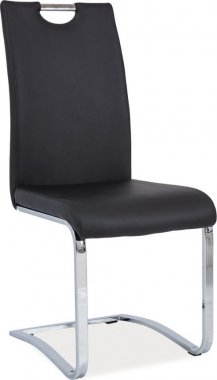 Pohupovací jídelní židle H-790 černá