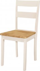 Jídelní židle VALTICE dub/bílá
