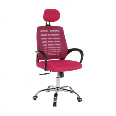 Kancelářská židle ELMAS, růžová