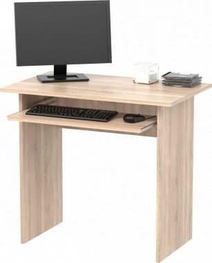 TWISTER - počítačový stůl (TWIST) dub sonoma (MD) (K150)