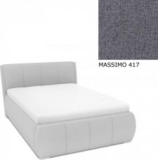 Čalouněná postel AVA EAMON UP 180x200, s úložným prostorem, MASSIMO 417