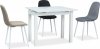 Jídelní stůl rozkládací KACPER 50x90 bílá mat