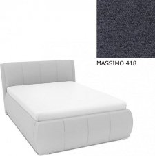 Čalouněná postel AVA EAMON UP 180x200, s úložným prostorem, MASSIMO 418