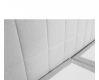 Čalouněná postel FERATA KOMFORT 180x200, s úložným prostorem, světle šedá