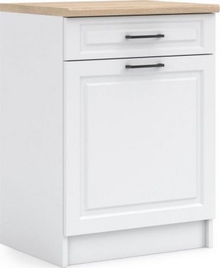 Spodní kuchyňská skříňka IRMA D60-1D1SZ bílá MAT