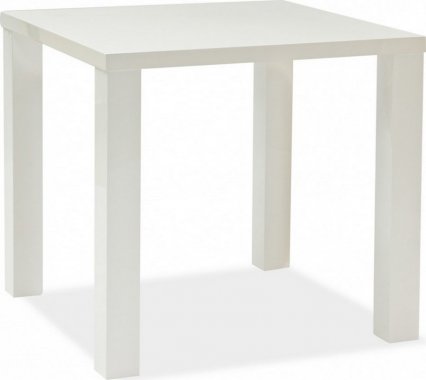 Jídelní stůl MONTEGO 80x80 cm bílá lesk