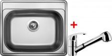 Sinks COMFORT 600 V+LEGENDA S - CO600VLESCL