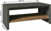 Konferenční stolek MONTANA ST, dub lefkas tmavý/smooth šed