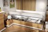 Dětská postel SOMAS 09L, 90x200 s úložným prostorem, levá, bílá/ořech natural