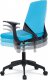 Dětská židle KA-R204 BLUE, modrá/černý plast