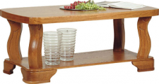 FILIPE (Fryderyk) - konferenční stolek dřevo masiv D17-kolekce "B" (K250-E)