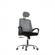 Kancelářská židle ELMAS, šedá/černá
