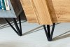 Televizní stolek LODINE 07, 2D2S dub wotan/beton
