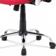 Kancelářská židle KA-V204 RED, červená/černá