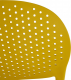 Stohovatelná jídelní židle FEDRA NEW žlutá