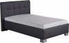 Čalouněná postel Kelvin 120x200, s úložným prostorem, šedá