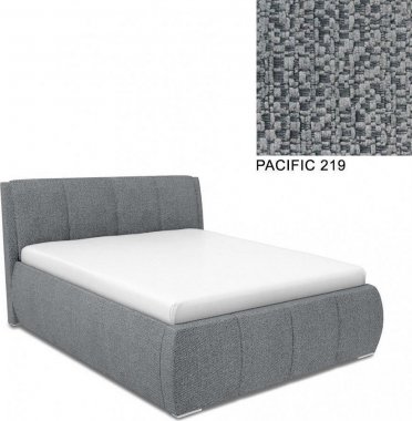 Čalouněná postel AVA EAMON UP 180x200, s úložným prostorem, PACIFIC 219