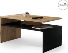 Konferenční stolek PRIMA 90x50 cm dub kraft/černá