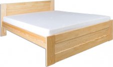 Masivní postel KL-102, 140x200, borovice, výběr moření