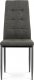 Jídelní židle DCL-397 GREY2, šedá látka/kov