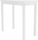Odkládací konzolový stolek AMYNTAS se zásuvkou, bílá