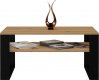 Konferenční stolek Sava 1 dub artisan/černá