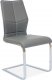 Jídelní čalouněná židle H-422 šedá/bílý lak