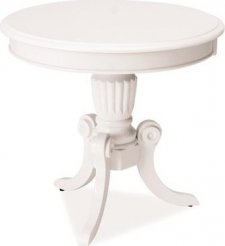 Kulatý konferenční stolek NEVADA D bílý