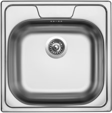 Dřez Sinks CLASSIC 480 V 0,8mm leštěný - STSCLL4804808V