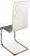 Jídelní čalouněná židle H-668 šedá/bílá