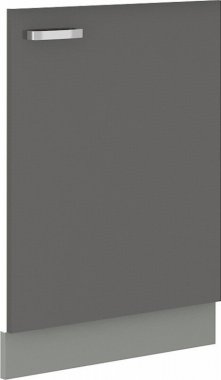 Kuchyňská dvířka Garid ZM 713x596 šedý lesk/šedá