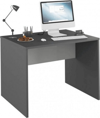 Kancelářský psací stůl RIOMA NEW TYP 12, grafit/bílá