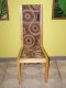 jídelní židle HAIFA - borovice - banánový list Z002S