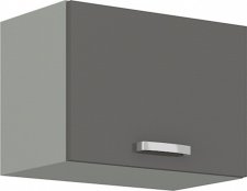 Kuchyňská skříňka Garid 50 GU 36 1F šedý lesk/šedá