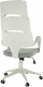 Kancelářská židle VISKAR, světlešedá/bílá