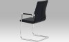 Konferenční židle HC-349 BK černá koženka / chrom 