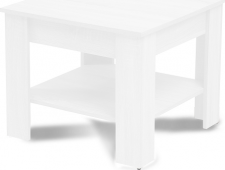 ARTUR -  konferenční stolek 67 X 67 (LAWA) - lamino - BÍLÁ - (WB-U) (K150)