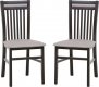 Dřevěná jídelní židle VOLANO 131 wenge/etna 15, (2ks)