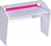 Dětský psací stůl TRAFICO 9 bílá/růžová