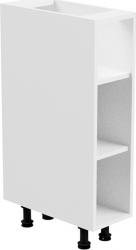 Spodní kuchyňská skříňka AURORA D20P regál, bílá
