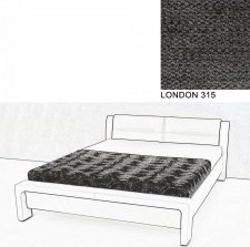 Čalouněná postel AVA CHELLO 180x200, LONDON 315