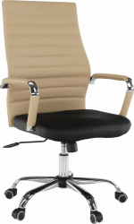 Kancelářská židle DRUGI TYP 1, béžová/černá