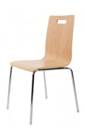 Židle DORKA buková (stohovatelná) - úchyt Z303