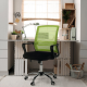 Kancelářská židle APOLO, síťovina zelená/černá