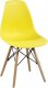Plastová jídelní židle MODENA II žlutá