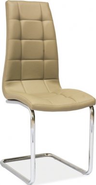 Jídelní čalouněná židle H-103 tmavě béžová