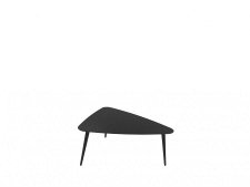 stolek TRIANGO L  černý (TX058)